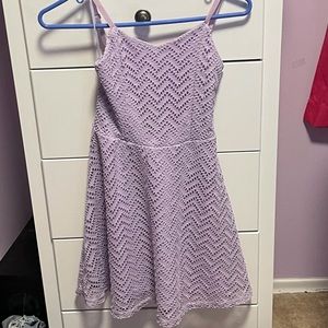 purple urban kids dress
